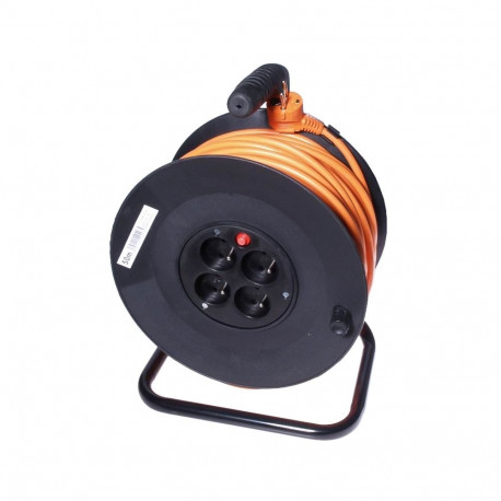 PremiumCord Extension Cable Reel 230V 50m on drum