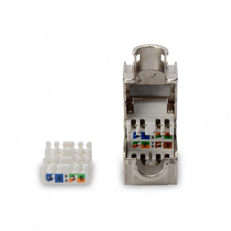 DIGITUS Key stone jack RJ45 Cat5e shielded
