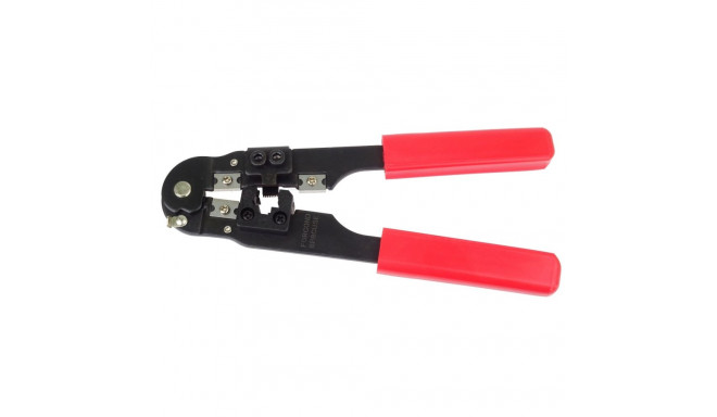 PremiumCord Modular Crimping Tool incl. Stripper and Cutter, 8P8C