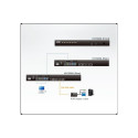 ATEN 8-port Cat5 KVM PS/2+USB, OSD, rack, SUN, KH-1508A