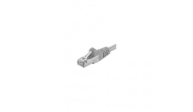 PremiumCord F/UTP 1m CAT.6 patch cable awg26 grey