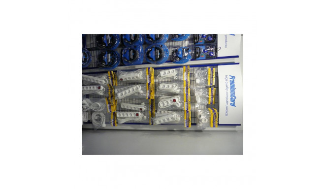 PremiumCord Multiplug 230V 10A 3xround, white