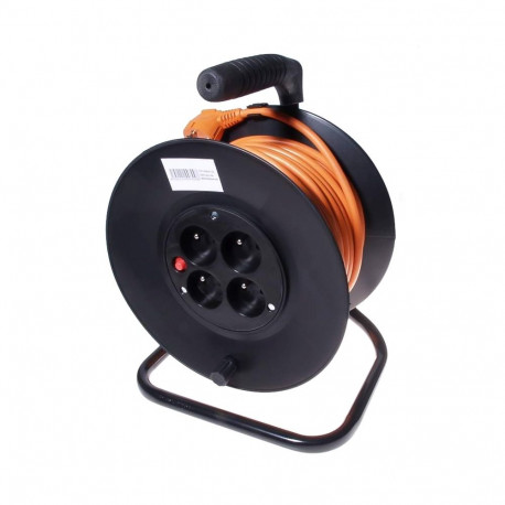 PremiumCord Extension Cable Reel 230V 25m on drum