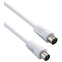 PremiumCord TV connection cable M/F 75 Ohm 5m