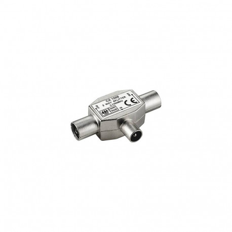 PremiumCord TV antenna splitter IEC 75 Ohm 1xM-2xF