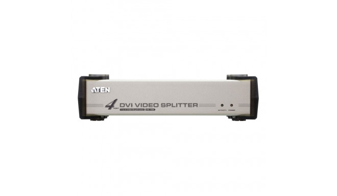 ATEN 4-Port DVI Video Splitter  1 PC - 4 DVI + audio