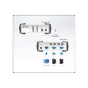 ATEN 2-port KVM PS/2 , 1.2m cables