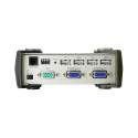 ATEN 2-console KVM USB + PS/2, 1.8m cable