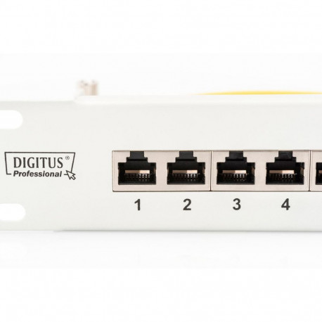 DIGITUS Patch panel, Cat6 19" 24xSTP RJ45