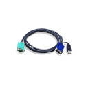 KVM cable  CS-1708,1716,  USB, 2m