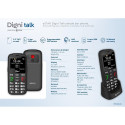 eSTAR Digni Talk Senior Phone  Dual SIM Black Black