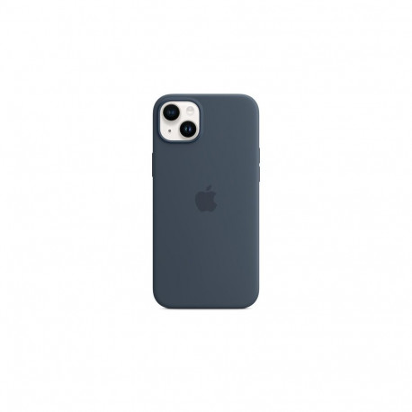Apple iPhone 14 Plus Silicone Case with MagSafe Storm Blue