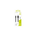 USB to Type-C Flat Cable 3A 2m By Muvit Black