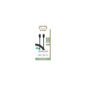 Type-C to Type-C Cable 3A 2m By Bigben Black