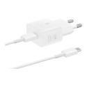 Samsung 25W Power Adapter Type-C (with cable) White