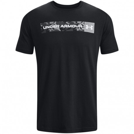 Under Armour meeste t-särk 1376830 001 Camo Chest Stripe SS M, must