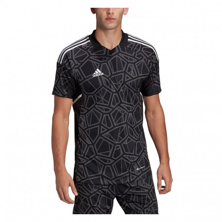 Koszulka męska Condivo 22 Goalkeeper Jersey Short Sleeve czarna HB1619 S