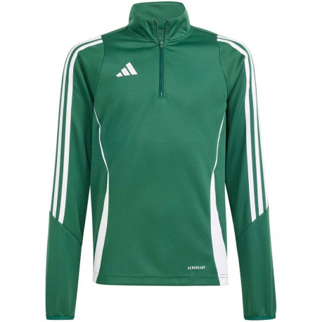 Bluza dla dzieci adidas Tiro 24 Training Top zielona IR9362 116cm