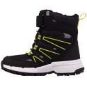 Buty dla dzieci Kappa Floki Tex czarno-limonkowe 260975K 1133 34