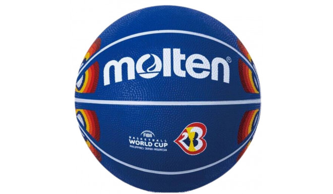 Piłka koszykowa Molten niebieska B7C1600-M3P 7