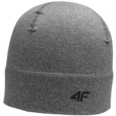 Czapka 4F FNK F054 szary melanż 4FAW23AFCAU055 25M L/XL