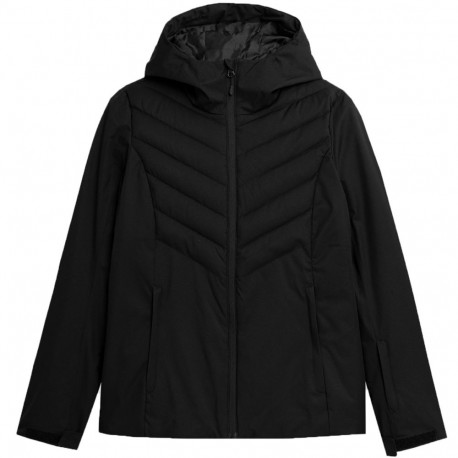 Kurtka narciarska damska 4F F122 czarna 4FAW23TJACF122 21S XL
