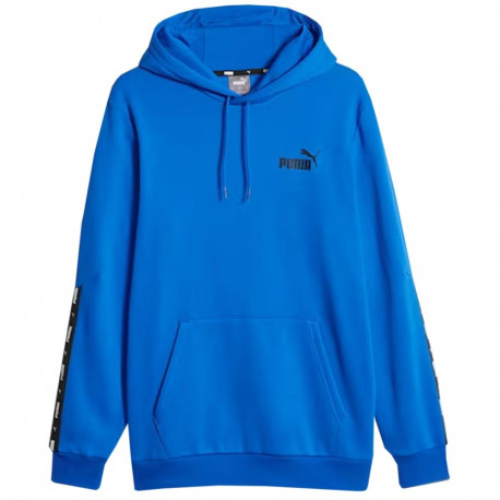 Bluza męska Puma ESS+ Tape Hoodie FL niebieska 849040 47 2XL