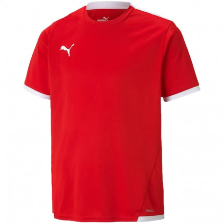 Puma laste spordisärk teamLIGA Jersey 704925 01 128cm, punane