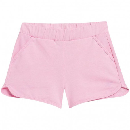4F tüdrukute lühikesed püksid F099 4FJSS23TSHOF099 56S 140cm, heleroosa