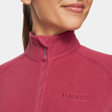 Alpinus naiste fliis Lucania Tactical 1/3 zip MK18889 XS, roosa