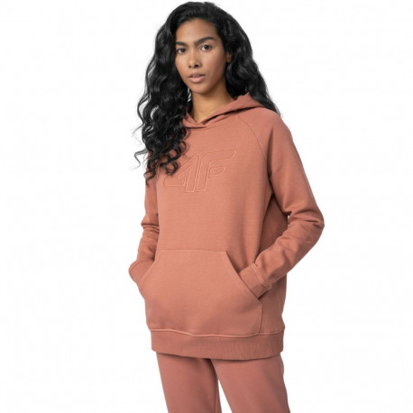 Bluza damska 4F łososiowa 4FSS23TSWSF535 64S XS