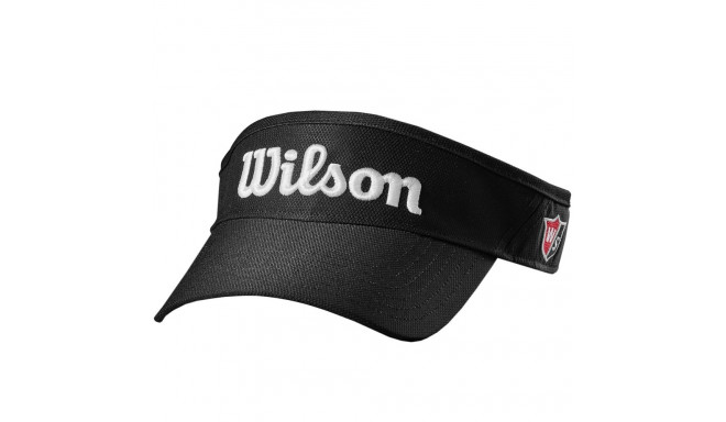 Daszek Wilson Visor czarny WGH6300BL