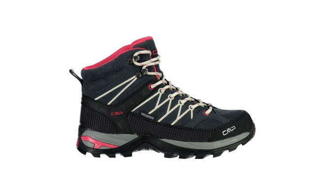 Buty trekkingowe damskie CMP Rigel Mid WP szaro-czarno-różowe 3Q1294676UC 38