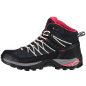 Buty trekkingowe damskie CMP Rigel Mid WP szaro-czarno-różowe 3Q1294676UC 38