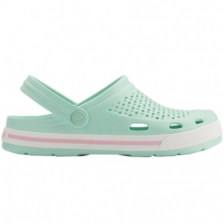 Chodaki damskie Coqui Lindo miętowo-białe 6413-100-4432B/6413-100-4432 40