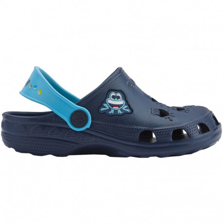 Coqui laste plätud Little Frog 8701-100-2118A 20-21, tumesinine-sinine