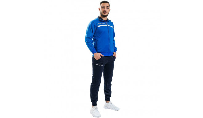 Dres Givova Tuta Givova One niebiesko-granatowy TT012 0204 S