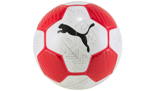 Piłka nożna Puma Prestige biało-czerwona 83992 02 5