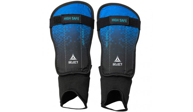 Ochraniacze piłkarskie Select High Safe czarno-niebieskie v23 17678 L