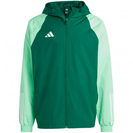 Kurtka męska adidas Tiro 23 Competition All Weather zielona IC4570 M