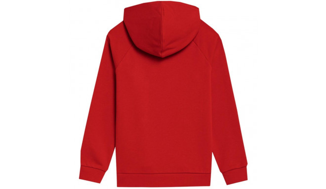 Bluza dla chłopca 4F czerwona 4FJSS23TSWSM220 62S 122cm