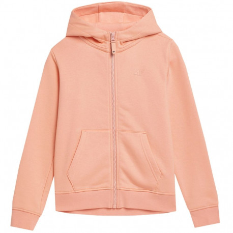 4F tüdrukute pusa 4FJSS23TSWSF216 65S 158cm, puudri-korall