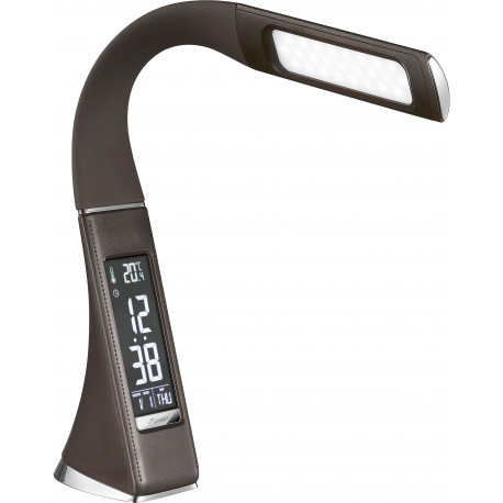 Platinet desk lamp with thermometer PDLU2BR 7W (43599) (open package)