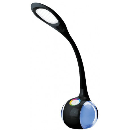 Platinet desk lamp PDL20 7W 2in1, black (open package)