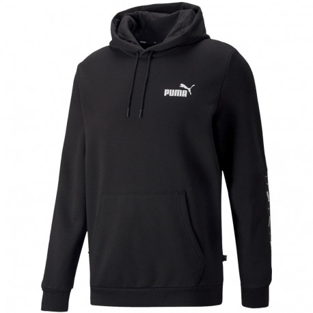 Bluza męska Puma ESS+ Tape Hoodie FL czarna 849040 01 L
