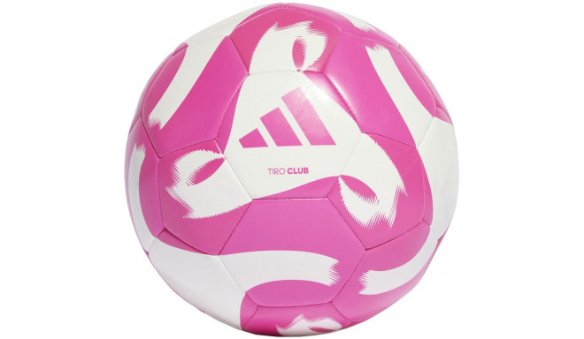 Piłka nożna adidas Tiro Club biało-różowa HZ6913 5