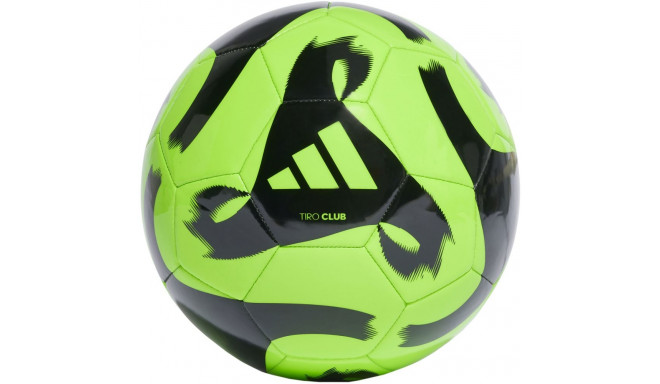 Piłka nożna adidas Tiro Club zielono-czarna HZ4167 4