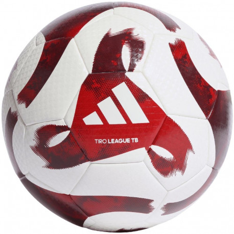 Adidas jalgpall Tiro League HZ1294 termoliimitud suurus 5, valge-punane