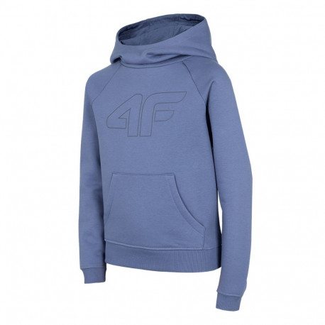 Bluza dla dziewczynki 4F denim HJZ22 JBLD002 32S 158cm