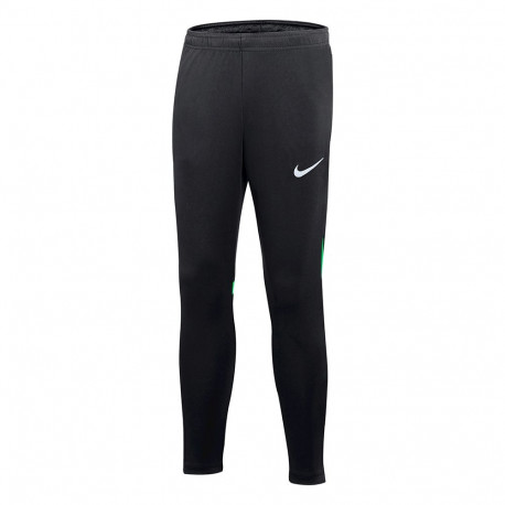 Nike laste püksid Academy Pro DH9325 011 XL, must-rohelised